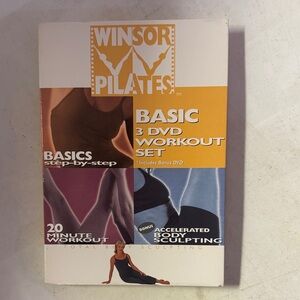 Winsor Pilates Basic 3 DVD Workout Set